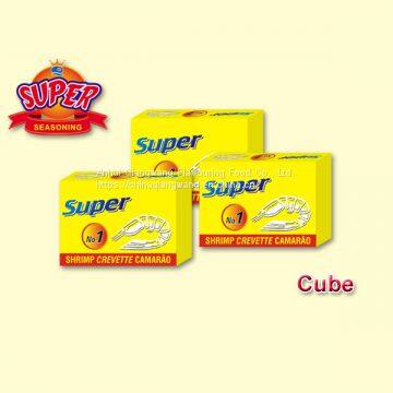 Shrimp Crevette Camarao Flavour Super Seasoning Bouillon cube Stock Cube