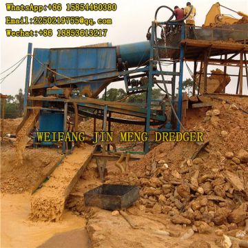 Industrial Customized Design Gold Dredging Equipment Portable Gold Mining Dredge