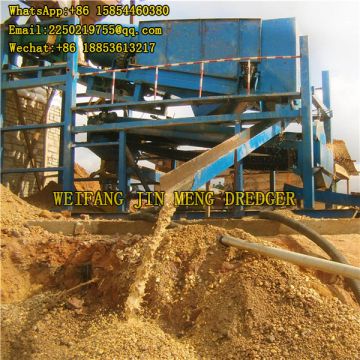 Spiral Commercial Gold Mining Equipment Gold Dredging Equipment Mobile