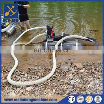 Small gold dredger boat mini river dredger boat for gold mining