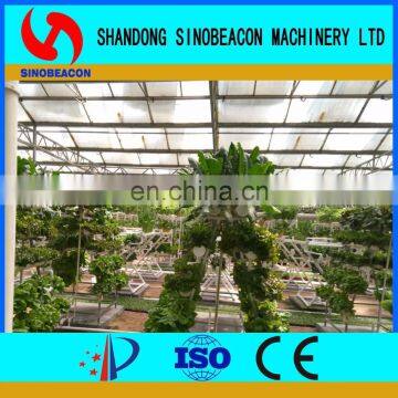 Commercial Hydroponics Greenhouse With Vertical NFT PVC Pipe photo-4