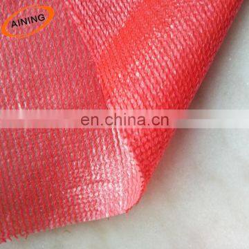 Red color UV resistant waterproof sun shade sail carpot net price