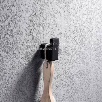 Square Bathroom Robe Hook Single