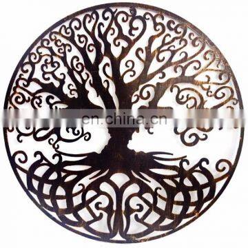 Best selling rusty metal home and garden decoration show pieces