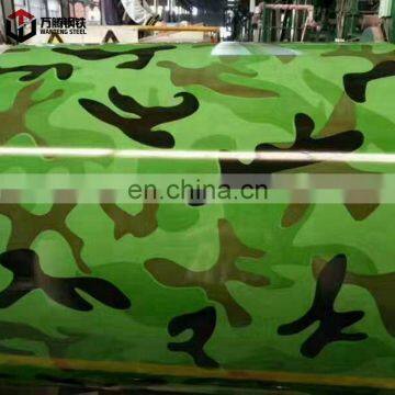PPGI PPGL Prepainted Color Coated Galvanized Camouflage Color PPGL From China Supplier
