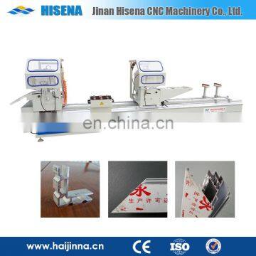 Window Frame Making Machine LJZ1A--450*3700 Double Head Mitre Saw Aluminum Window Machine photo-2