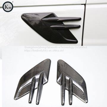 Km 2018-up Rangerover Sport SVR body kits carbon fiber fender vents side vent air vents grille cover rear trunk