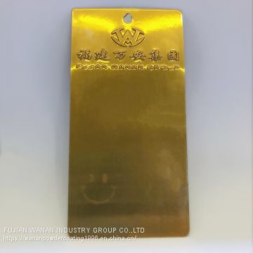 GOLDEN TRANSPRANT POWDER COATING