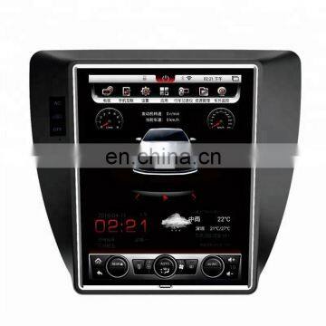 10.4 inch android vertical car multimedia GPS navigation car radio dvd player for Volkswagen Sagitar