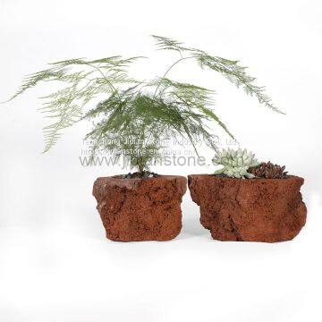 Lava Stone Flowerpot Pumice Planter