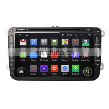 Hot sell Android 7.0 Touch Screen 8 inches Car dvd payer with GPS Navigation for VW