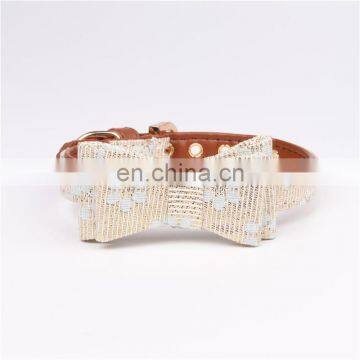 Manufacturers Spot Fast Delivery Pattern Dog Bow Collar Dog Bow Tie photo-3