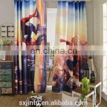 3D blackout curtain of hotel blackout window curtain