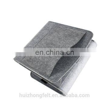 Black Green Color Bedside Caddy Organizer Felt Holder Bag photo-4