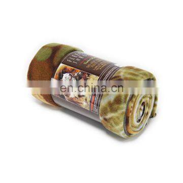 Factory Manufactured Polyester Wholesale Blanket Custom Print