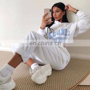 Women's Letter Printing Long Sleeve Hooded OEM Wholesale Autumn Explosion Style Slim Short Navel Sweatshirt Crop Hoodies photo-5