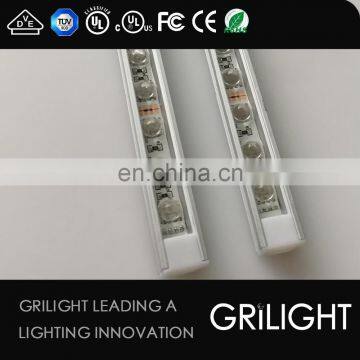 14.4w Rgb Ip65 Round Lens Led Strip Light With 4 Pin Connector White Cable photo-6