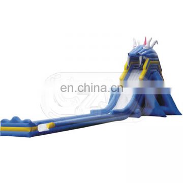 dragon inflatable hippo slide for commercial