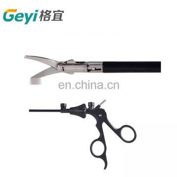GEYI Reusable 5mm Curved Straight Scissors Laparoscopic Surgical Instruments Forceps photo-4