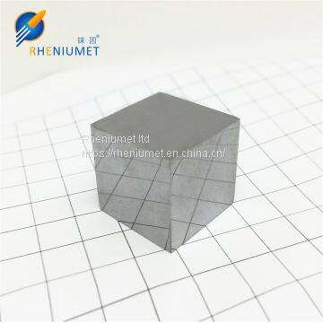 99.99% high purity mirror polish  Rhenium Cube/ingot