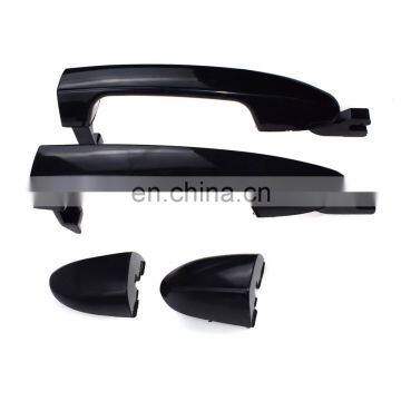 Outside Door Handles Pair Rear Left Driver Right Passenger Primed Black For Kia