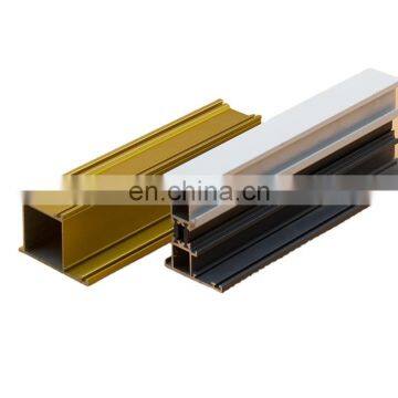 Thermal Break Aluminum Glass Rail Sliding Window Profile For Ware House