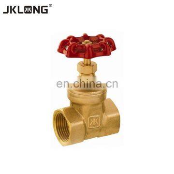 JKlong High Quality Lead Free Brass Gate Valve PN16 Full Port Gate Valve Operated Parallel Thread Gate Valve