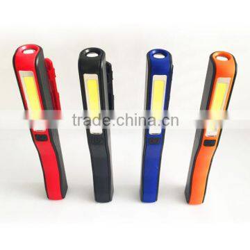 Portable1W+3W COB Clip Pen Light With Magnetic Base photo-3