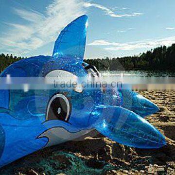 PVC inflatable dolphin toy/Promotional inflatable PVC dolphin/animal toys