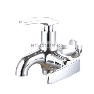 Washing Machine Faucet 1 in 2 out Multi-functional Water Tap Double Handle faucet Outdoor Garden Washing Machine Mop Tap