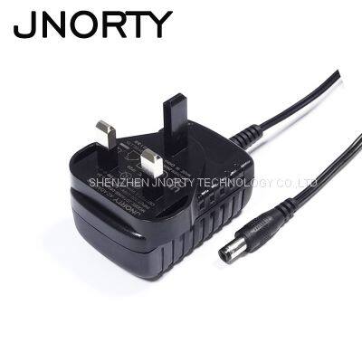 12V 500mA LED Power Adaptor UK Plug with CE UKCA authentication 12V500mA AC/DC Adapters for CCTV LED  Hair cilpper