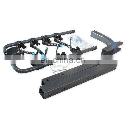 Roof Bike Carrier with Receiver-iron Carry Four Bikes Receiver 50*50mm Foldable Installed By Hitch Bar