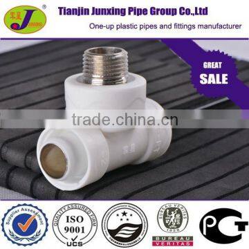 Double Thermal Fusion Fittings Male Threaded Tee for PERT-AL-PERT Pipe