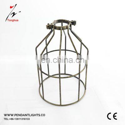 Industrial Round Style Colourful Metal Iron Lamp Shade for Retro Edison LED Bulb photo-3