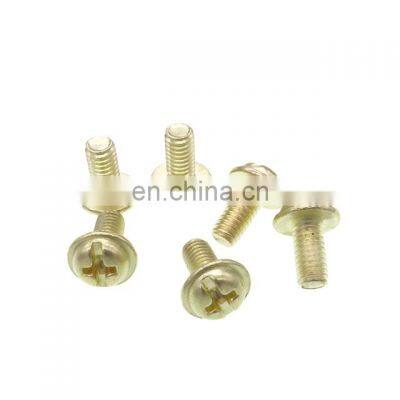 #8 brass pan head self tapping screw