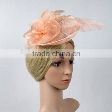 Handmade Fashion Sinamay Feather Fascinator Hair Headband for Women Quality Choice Supplier's Choice photo-4