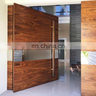Modern Large Front Commercial Main Entrance Pivot Door With Hinge Handle Exterior Entry Pivot Doors