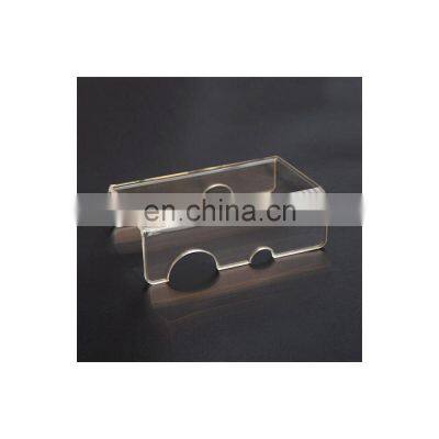 PMMA accessory part of spa equipment laser cutting custom U acrylic bending parts