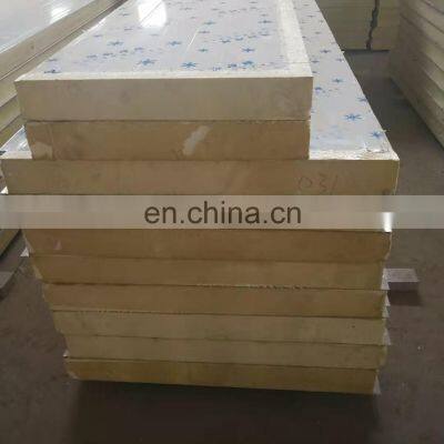 Low Cost High Density Fireproof Heat insulation  Rock wool Sandwich Wall Panel