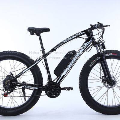 21 Speed Beach Cruiser Electric e Bike 48v 26inch Electric Bicycle Kit photo-4