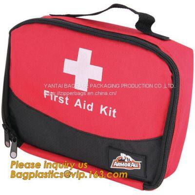 Waterproof First Aid Medical Multi Inner Pockets Kit First Aid Bags, Packaging Empty Emergency Medical Equipment Hospital Bag photo-2