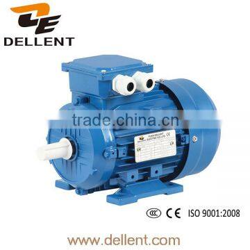 AC three phase electric motor MS series of IEC IE2 standards with aluminium shell