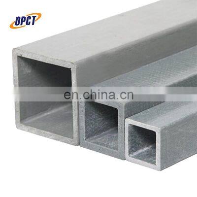 GRP FRP fiberglass pultruded  pultrusion profile square rectangular tube