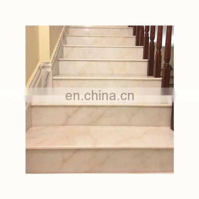 Flower gold modern marble stair steps