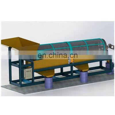 Low Investment Mineral Separation Equipment Trommel Washing Plants with Gravity shaking table for Alluvail Gold