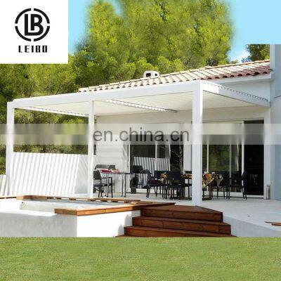 Louver Canopy Louvered Pergola Metal Pergola photo-5