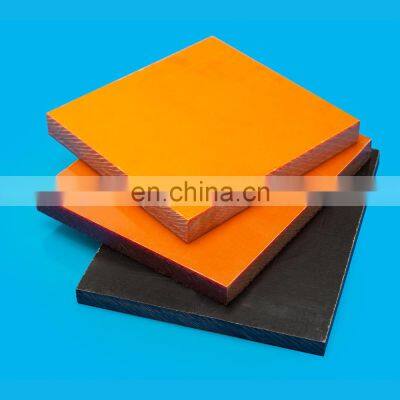 Orange and black color Insulation Material Phenolic Laminated Bakelite Sheet/Board/Plate can support processing