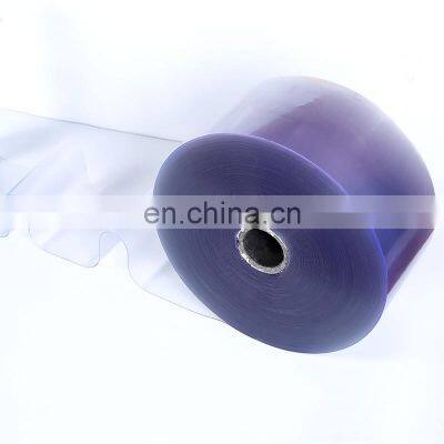 Bule Transparent PVC Curtain/ Soft PVC Curtain Strip Roll