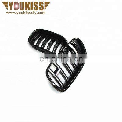 Automotive Car Parts Front Grille For BMW 5 Series F10 M5 Car Model Single Gloss Black ABS Front Car Grille Have M5 Logo