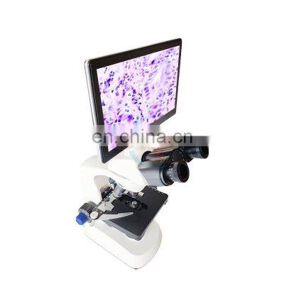 HC-B079A High Resolution Image LCD Display Electronic Biological Digital Microscope For Laboratory